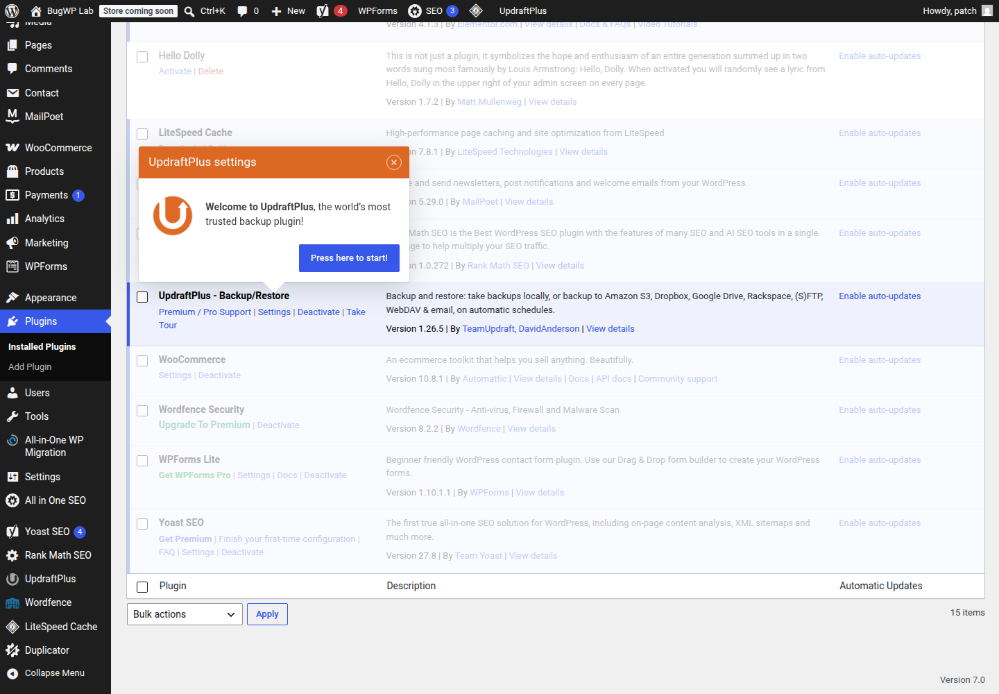 How to Fix Duplicator License or Pro Feature Confusion: installed plugin status