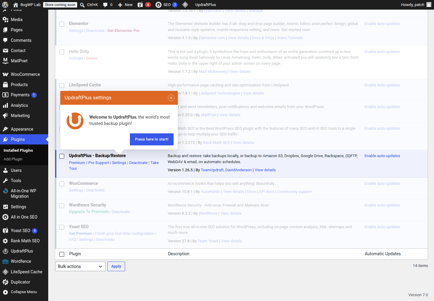 How to Fix Yoast SEO License or Pro Feature Confusion: installed plugin status