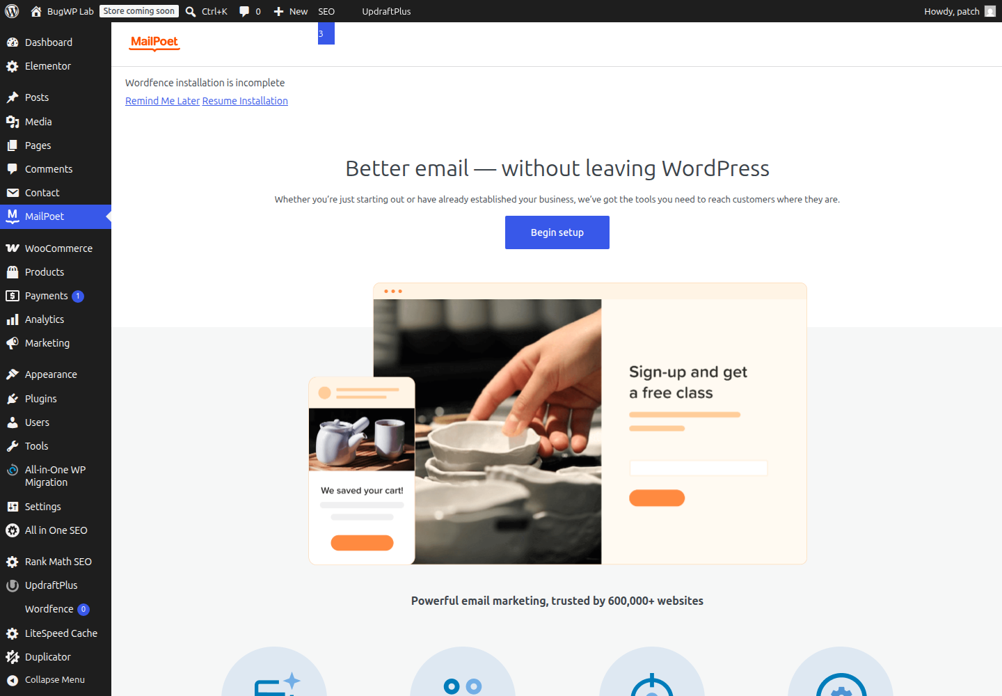 How to fix MailPoet license or pro feature confusion: mailpoet settings